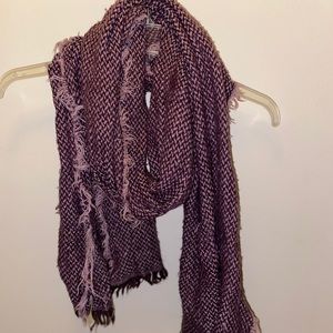 Purple scarf